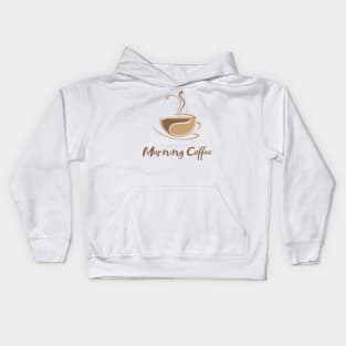 Morning Coffee Kids Hoodie